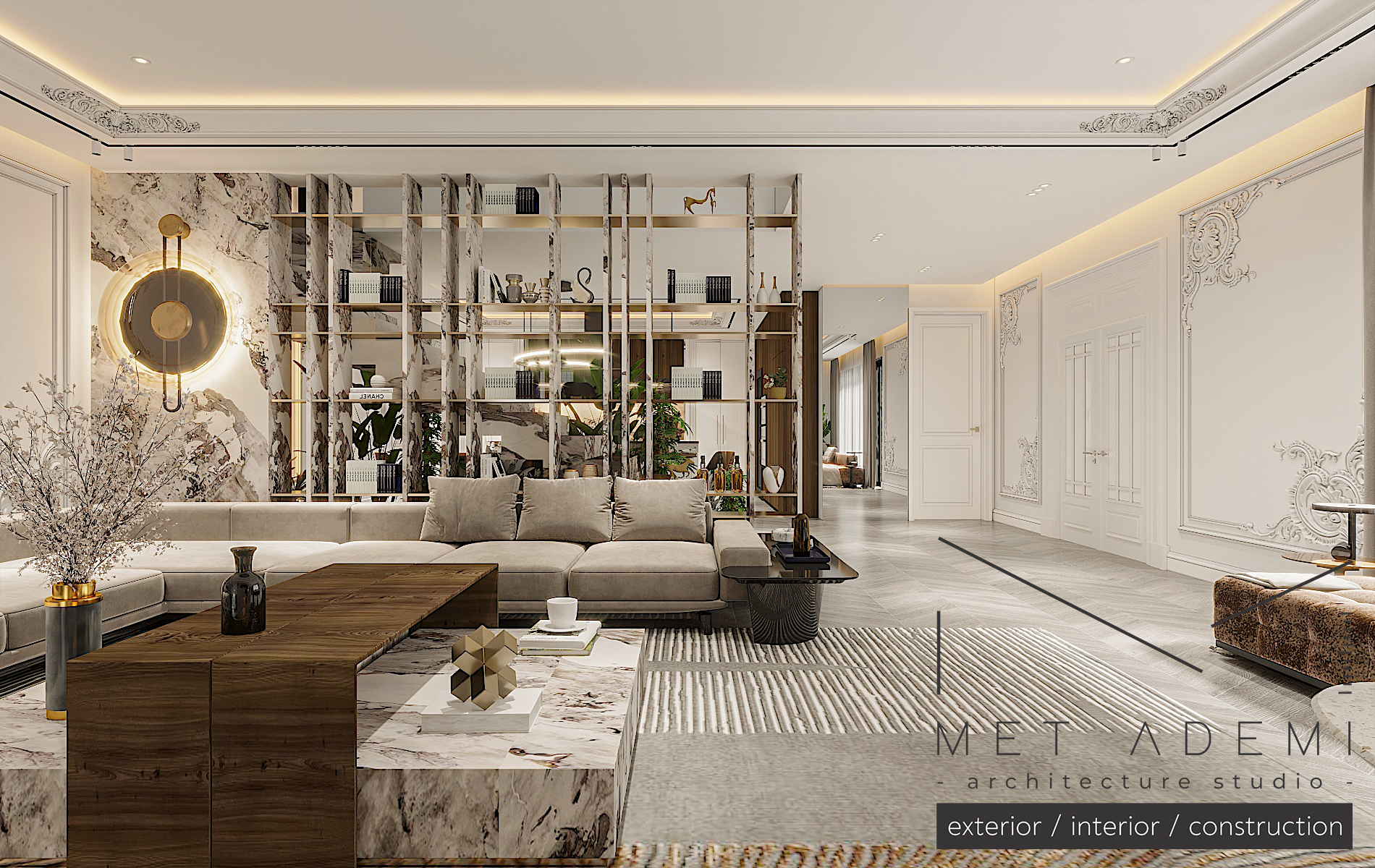 Dining area & Living room