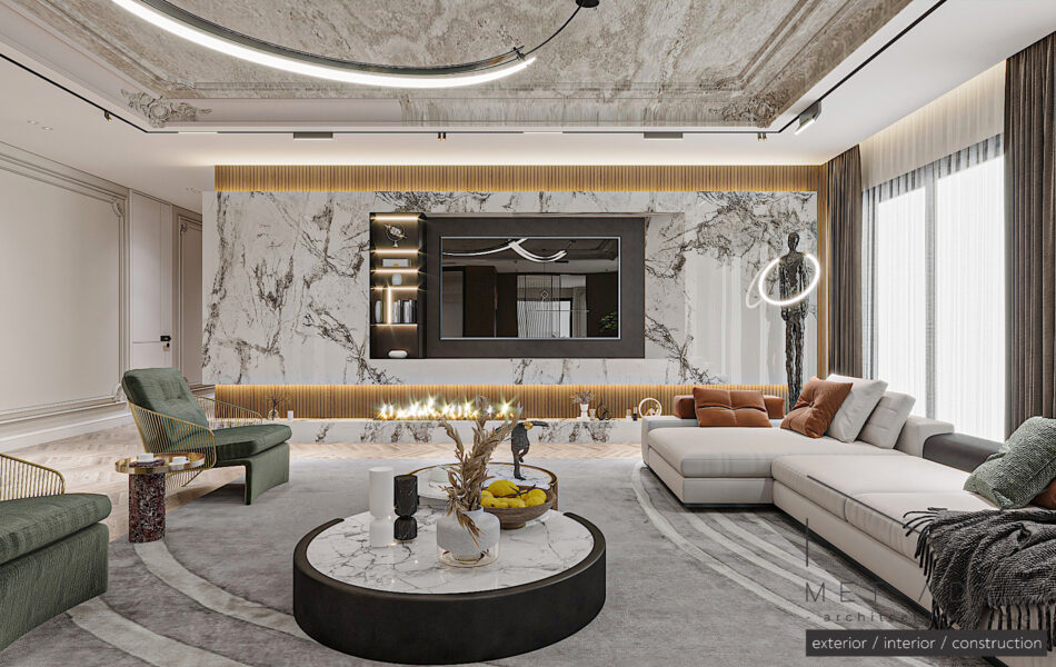 Luxurious and spacious apartment